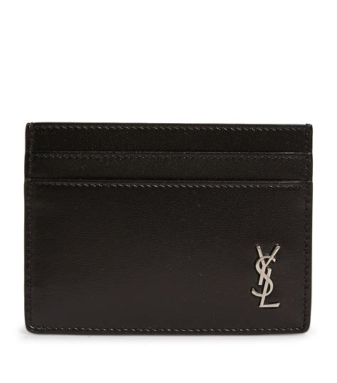 flat card holder ysl|ysl card holder for men.